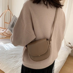 Crossbody Bags for Women Solid Flap Shoulder Tote Small Handbags
