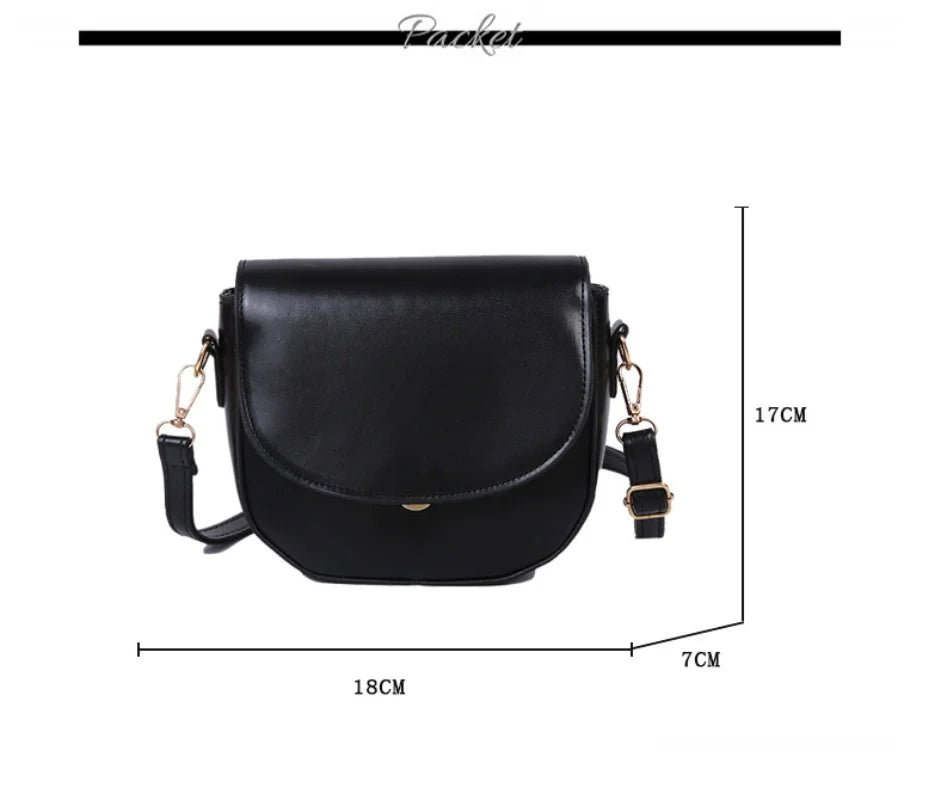 Crossbody Bags for Women Solid Flap Shoulder Tote Small Handbags