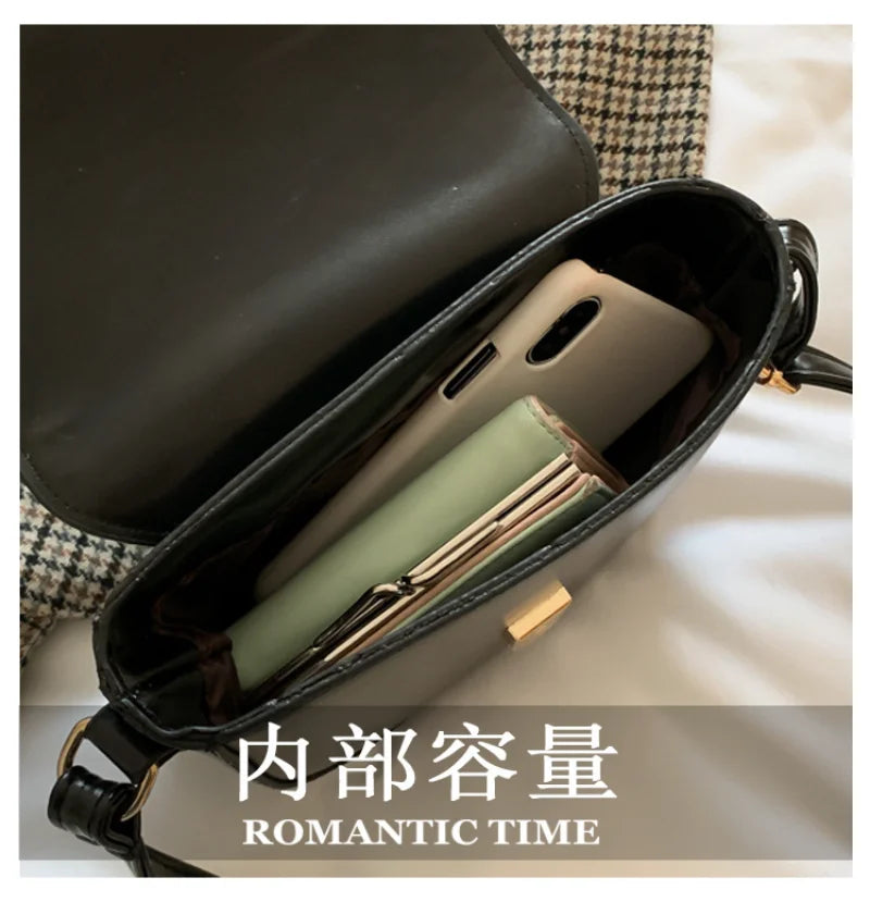Crossbody Bags for Women Solid Flap Shoulder Tote Small Handbags