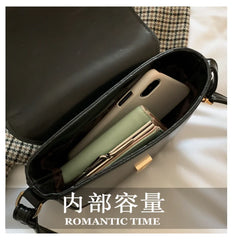 Crossbody Bags for Women Solid Flap Shoulder Tote Small Handbags