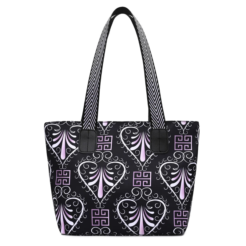 Waterproof Nylon Tote Bag Ladies Messenger Shoulder Handbag