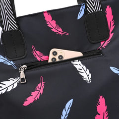 Waterproof Nylon Tote Bag Ladies Messenger Shoulder Handbag