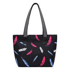 Waterproof Nylon Tote Bag Ladies Messenger Shoulder Handbag