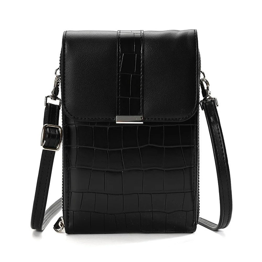 Crocodile Pattern Mini Phone Bag Wallet Purse