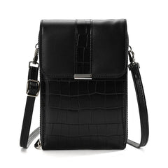 Crocodile Pattern Mini Phone Bag Wallet Purse