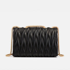 Stylish Chain Single-shoulder Leather Bag Women's Crossbody Small Bag