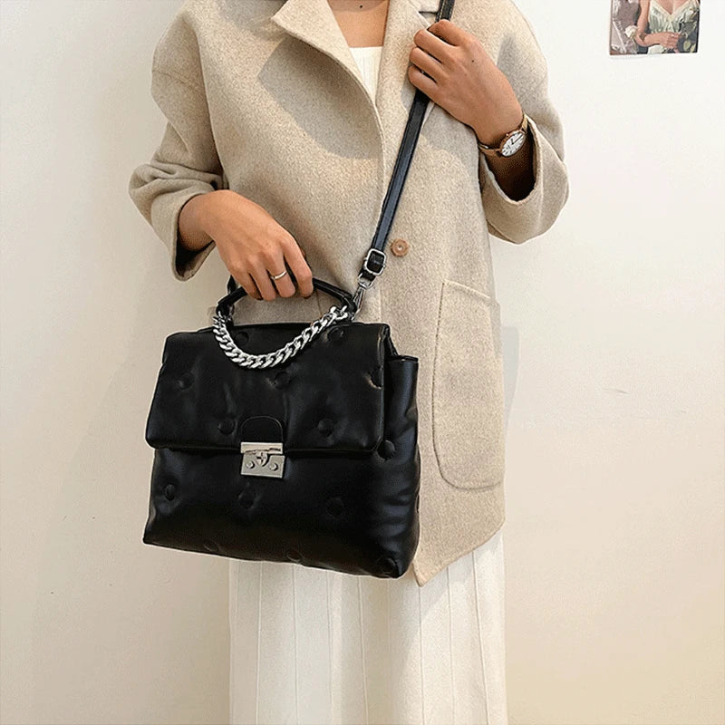 Soft Leather Crossbody Bag for Women - Travel Sac