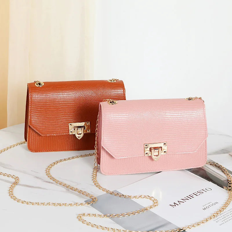 Square Chain Shoulder Bag Purses and Handbags