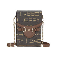 Women Large Chain Diagonal Bag Multifunction Crossbody Wallet
