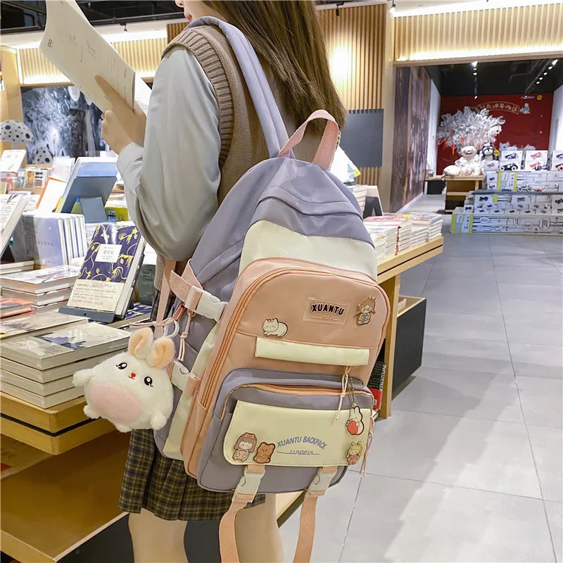Waterproof Minority Schoolbag Women Backpack