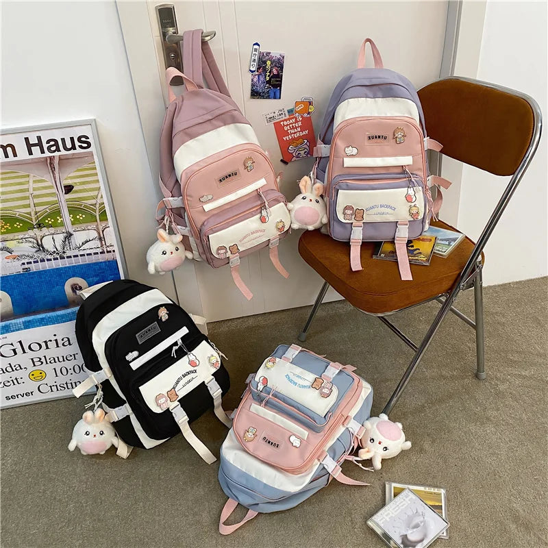 Waterproof Minority Schoolbag Women Backpack