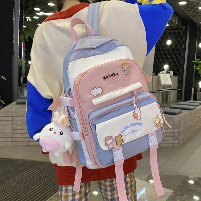 Waterproof Minority Schoolbag Women Backpack