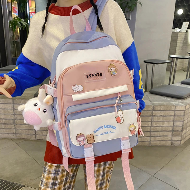 Waterproof Minority Schoolbag Women Backpack