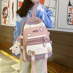 Waterproof Minority Schoolbag Women Backpack