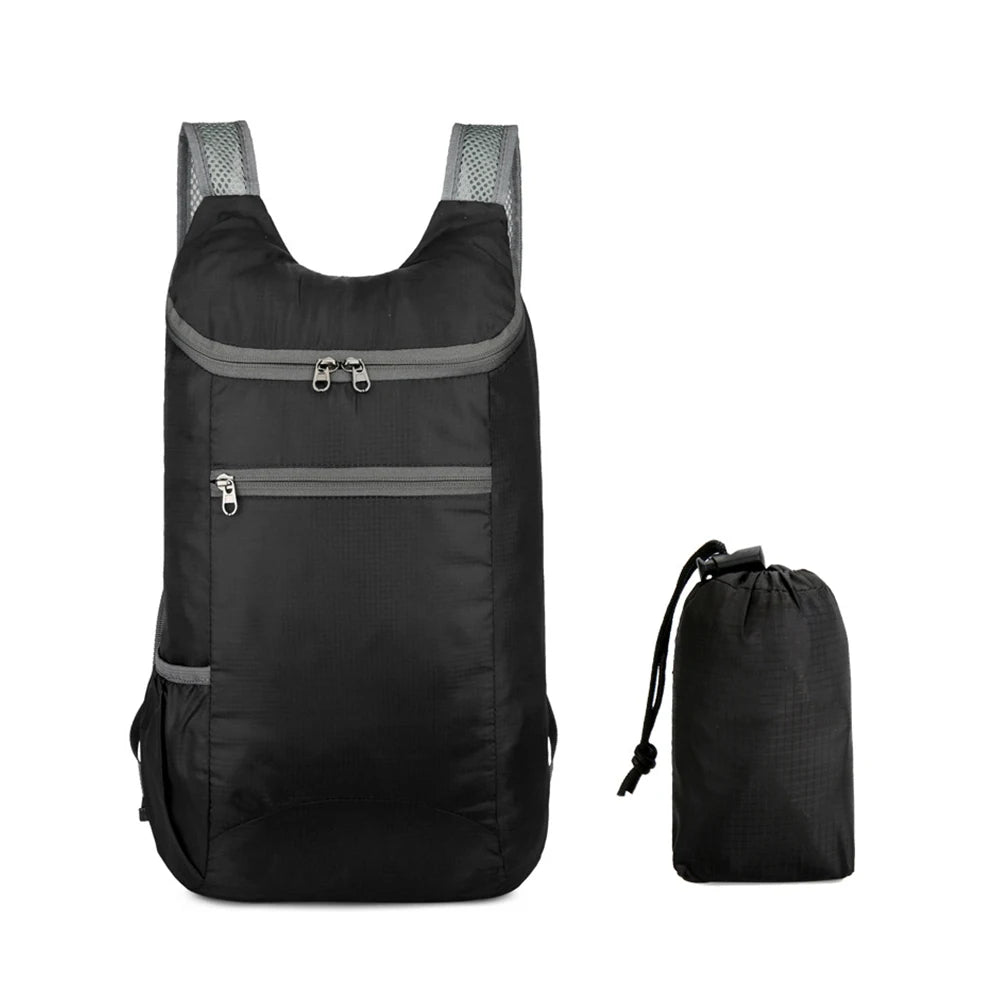 Ultralight Foldable Water Resistant Backpack for Travel