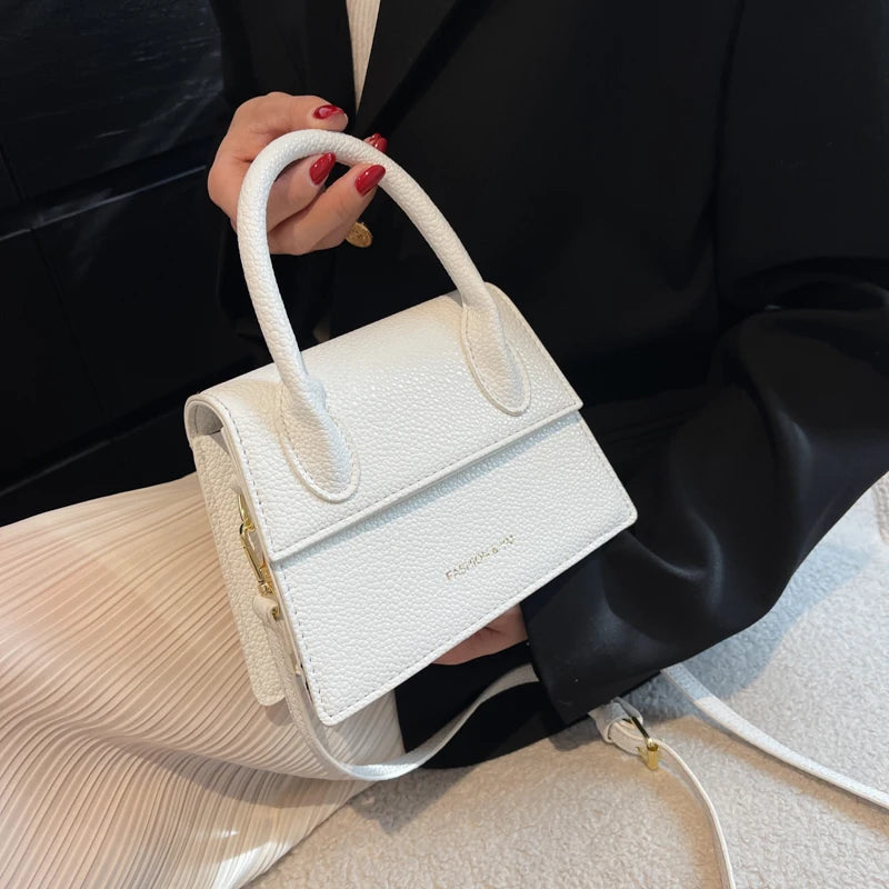 Small Single Handle Clutch Bag for Woman Crossbody Messenger Bag