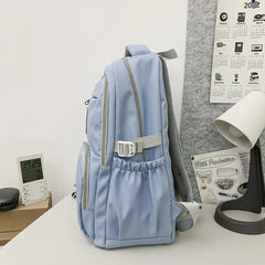 Harajuku Girls Multi-pocket Women Backpack Students Schoolbag