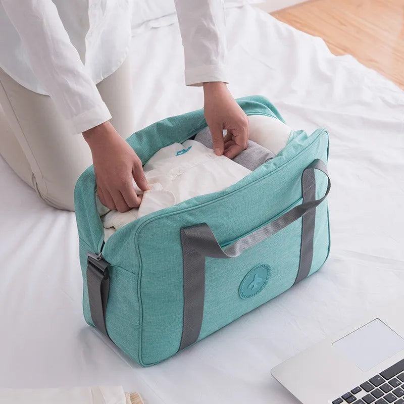 Folding Travel Bags Portable Luggage Storage Duffle Bag