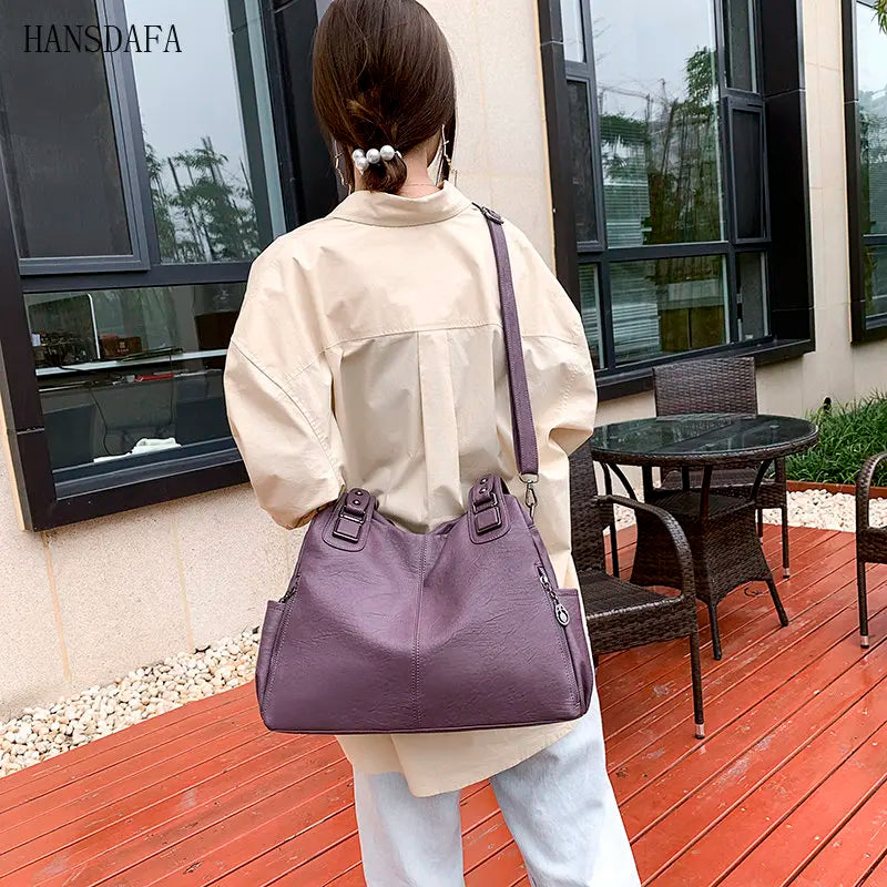 Soft Leather Women Handbags Crossbody Bag Tote Shoulder Bag