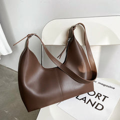 Retro Casual Women Totes Shoulder Bag High Capacity Shopping Bag
