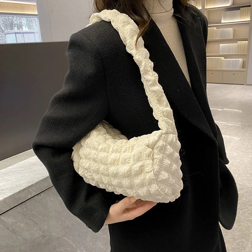 Western Style Stray Bag Women Soft Texture Hobo Messenger Bag