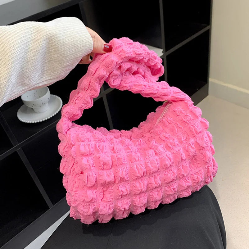 Western Style Stray Bag Women Soft Texture Hobo Messenger Bag