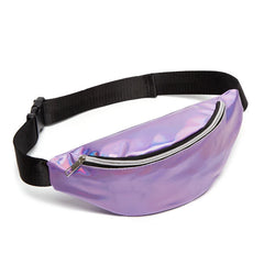 Holographic Waist Bag Laser Fanny Pack Belt Bag Ladies Bum Bag