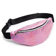 Holographic Waist Bag Laser Fanny Pack Belt Bag Ladies Bum Bag