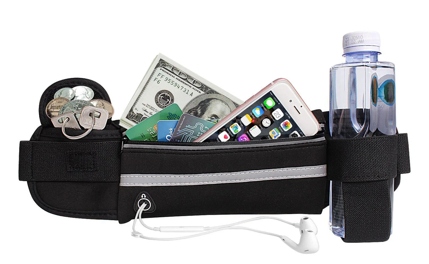 Unisex Adjustable Waterproof Belt Waist Bum Bag