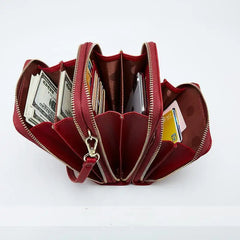 Lady Wallet PU Long Large Capacity Multifunctional Mini Bag Shoulder Bag