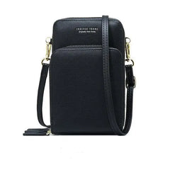 Lady Wallet PU Long Large Capacity Multifunctional Mini Bag Shoulder Bag