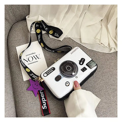 Funny Camera Bag Women's Cross-Shoulder Square Bag