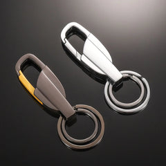 Metal Car Keyring Pendant Key Chain Bag Men's Belt Waist Buckle Keychain