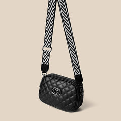 3-Layer PU Shoulder Bag Crossbody Bags for Women