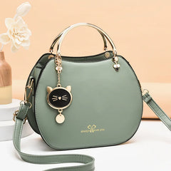 Cat Crossbody Bag Women's One Shoulder Handbag Noble Bag
