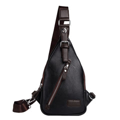 Large Capacity Leather Canvas Shoulder Bag