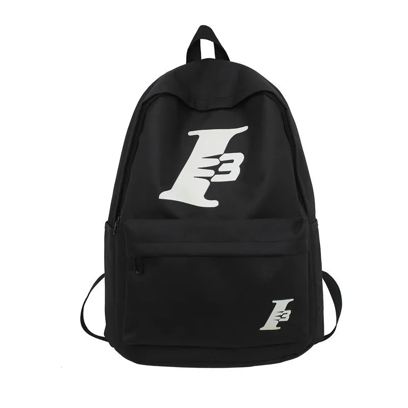 Oxford Cloth Waterproof Backpack Student Schoolbag Men Women