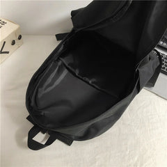 Oxford Cloth Waterproof Backpack Student Schoolbag Men Women