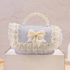 Princess Crossbody Bag with Bowknot for Girls