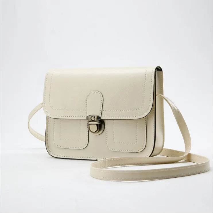 Small Square Women Bag Retro Shoulder Bag