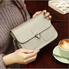 Small Square Women Bag Retro Shoulder Bag