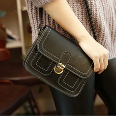 Small Square Women Bag Retro Shoulder Bag