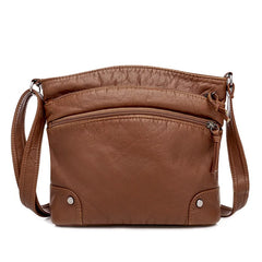 Vintage Soft Leather Women Shoulder Bags Handbags Satchels Messenger Bags