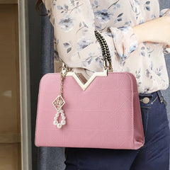 Summer Leather Crossbody Bag Thin Shoulder Handbag