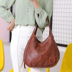 Large Capacity Ladies Handbag, Shoulder Bag, Casual Dumpling Bag