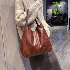 Large Capacity Ladies Handbag, Shoulder Bag, Casual Dumpling Bag
