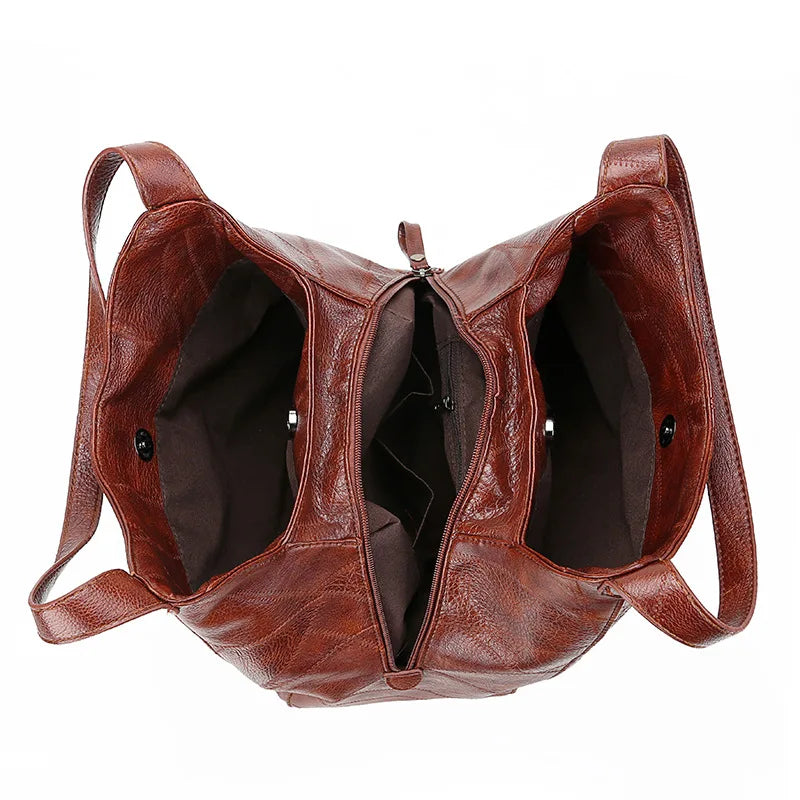 Large Capacity Ladies Handbag, Shoulder Bag, Casual Dumpling Bag