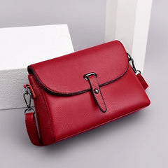 Women Crossbody Bags High Capacity Shoulder Bag Handbag Cowhide Leather Messenge