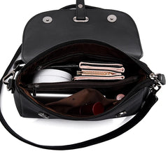 Women Crossbody Bags High Capacity Shoulder Bag Handbag Cowhide Leather Messenge