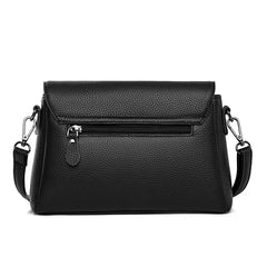 Women Crossbody Bags High Capacity Shoulder Bag Handbag Cowhide Leather Messenge